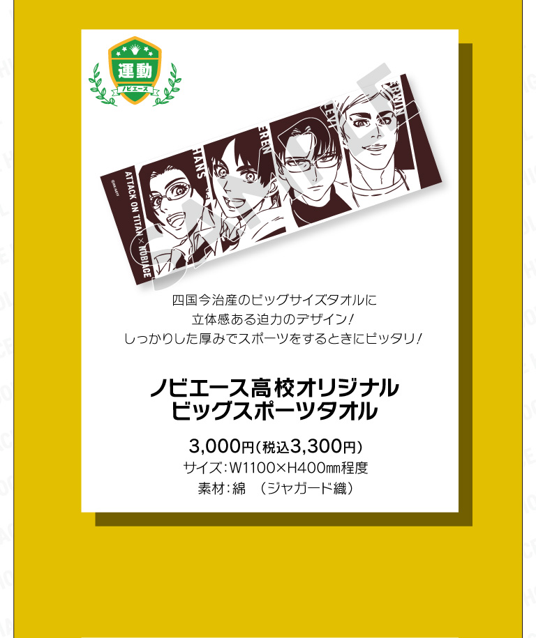 ビッグスポーツタオル